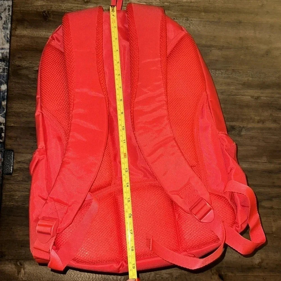 Simba Ferrari Speed It Up Large 18" Backpack Red Adjustable & Spacious - Picture 14 of 15